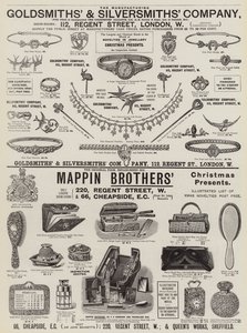 Page of Advertisements by English School