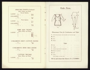 Pages from Catalogue of Gamba