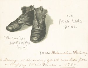 Pair of Black Boots by English School