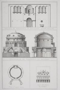 Palace and Mausoleum of Theodoric at Ravenna, from Agincourt
