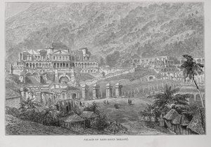 Palace of Sans Souci, North Hayti, from Santo Domingo Past and Present by English School