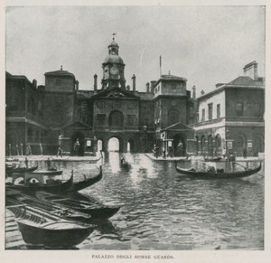 Palace of the Horse Guards by English School
