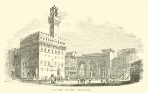 Palazzo Vecchio, Florence by English School