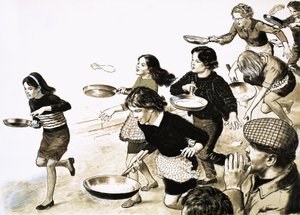Pancake Race by English School