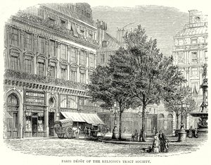 Paris Depot of the Religious Tract Society by English School