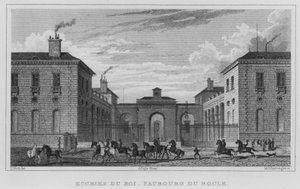 Paris, Ecuries Du Roi, Faubourg Du Roule by English School