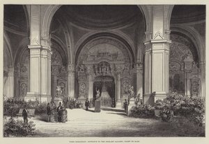 Paris Exhibition, Entrance to the Fine-Art Gallery, Champ de Mars by English School