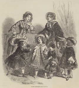 Paris Fashions for March by English School