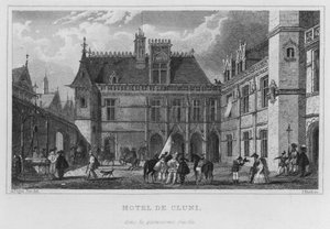 Paris, Hotel De Cluni, dans le quinzieme siecle