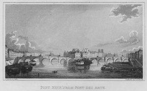 Paris, Pont Neuf, from Pont Des Arts