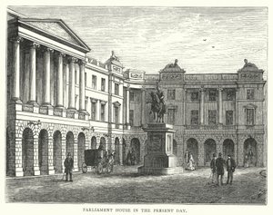 Parliament House in the Present Day by English School