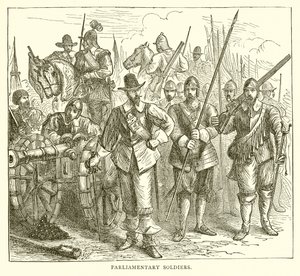 Parliamentary Soldiers by English School