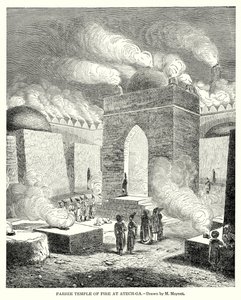 Parsee Temple of Fire at Atech-Ga