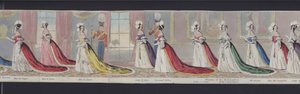 Part of the Panorama of the Marriage of Queen Victoria, c.1840 by English School