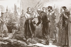 Parting of Patrick Hamilton from His Friends at the Stake