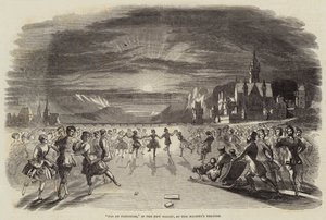 Pas de Patineurs, in the New Ballet, at Her Majesty