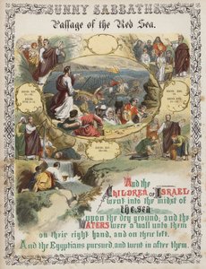 Passage of the Red Sea by English School