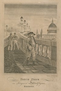 Patch Price in disguise on Blackfryars Bridge