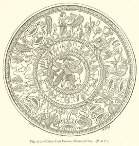 Patera from Curium, Diameter 8 inches