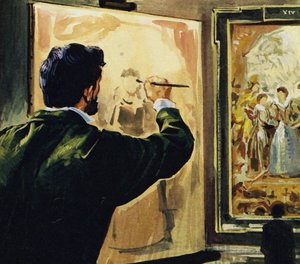 Paul Cezanne studied and even copied the works of Rubens in the Louvre Museum