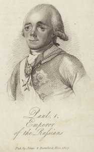 Paul I of Russia by English School