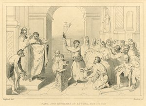 Paul and Barnabas at Lystra, Acts XIV, 8-18