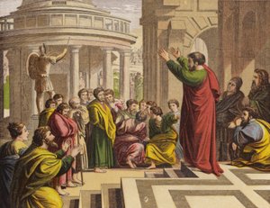 Paul Preaching at Athens