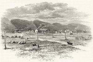 Peake Overland Telegraph Station, South Australia, c.1880, from 