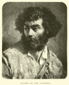 Peasant of the Campagna by English School