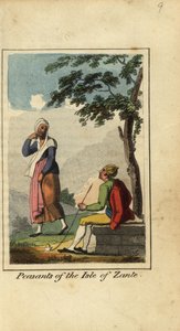 Peasants of the isle of Zakynthos or Zante in the Ionian Sea
