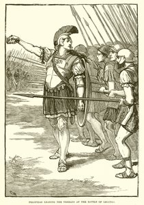 Pelopidas Leading the Thebans at the Battle of Leuctra