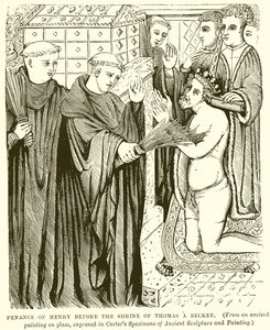 Penance of Henry before the Shrine of Thomas a Becket