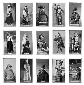 People of Europe, 1922 by English School