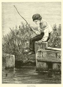 Perch Fishing by English School