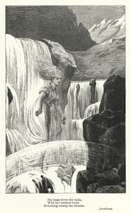 Percy Bysshe Shelley: Illustration for Arethusa by English School