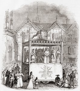 Performance of a 15th century passion play - The Trial and Crucifixion of Christ - by the Smith