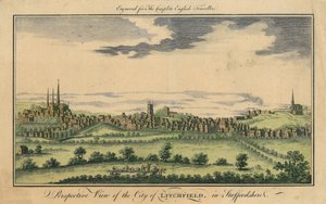 Perspective View of the City of Lichfield