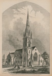 Perspective View of Christ Church by English School