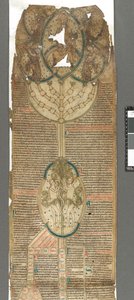 Peter of Poitiers, Compendium historiae in genealogia Christi (Parchment) by English School