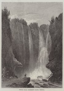 Peyton Falls, Alleghany County, Virginia by English School