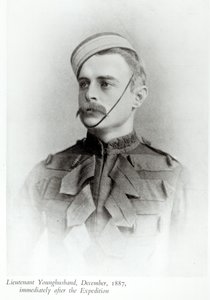 Photograph of Sir Francis Younghusband in 1887 from 