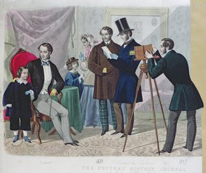 Photographic Session, 1857 by English School