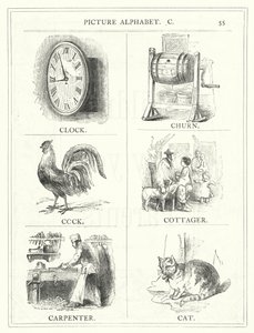 Picture Alphabet, C by English School