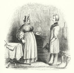 Pictures of Popular People: The Lodging-House Keeper by English School