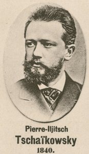 Pierre-Iljitsch Tschaikowsky by English School