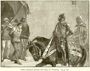 Piers Gaveston Before the Earl of Warwick by English School