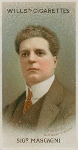Pietro Mascagni by English School