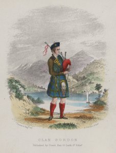 Piper of Clan Gordon, Scotland by English School