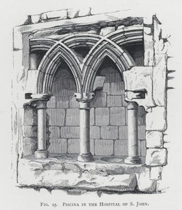 Piscina in the Hospital of S John by English School