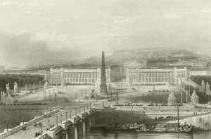 Place de la Concorde, Paris by English School